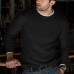 Autumn and winter casual men's knit sweater top sweater