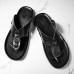 Men Leather Breathable Soft Sole Non Slip Comfy Outdoor Flip Flops Casual Slippers