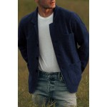 Men's Solid Color Casual Jacket