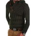 Men's Hooded Sweater Long-sleeved Knit Sweater